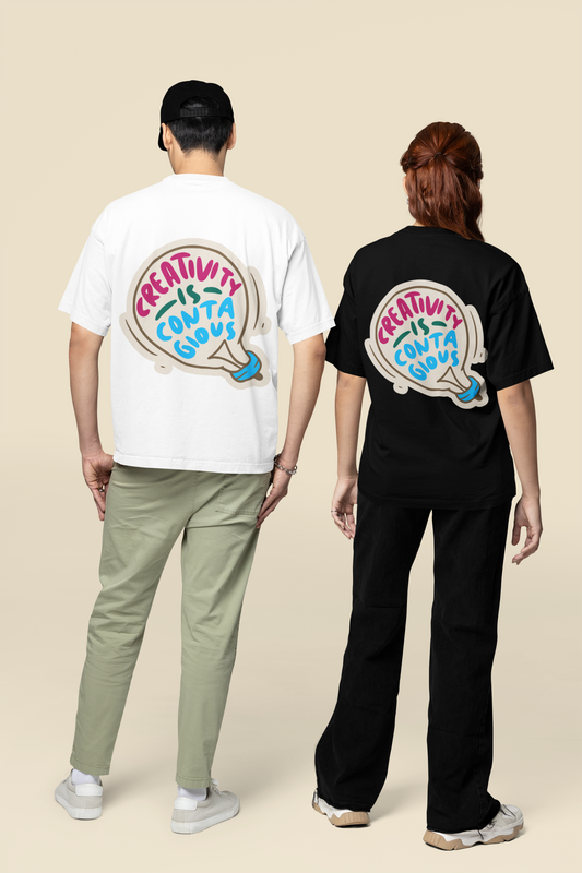 Creativity Is Contagious Oversized T-shirt