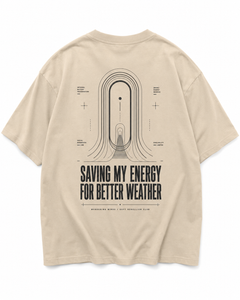 Quietly Unavailable Oversized Tee