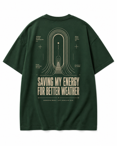 Quietly Unavailable Oversized Tee