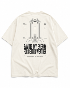 Quietly Unavailable Oversized Tee