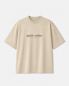 Quiet Noise Oversized Tee