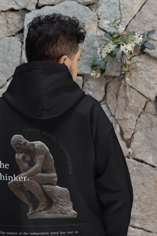 Thinkers Unisex Oversized Hoodie