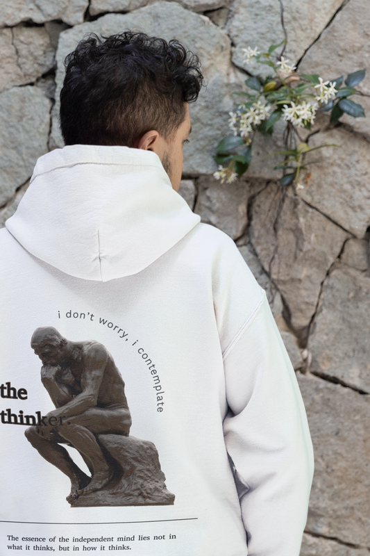 Thinkers Unisex Oversized Hoodie