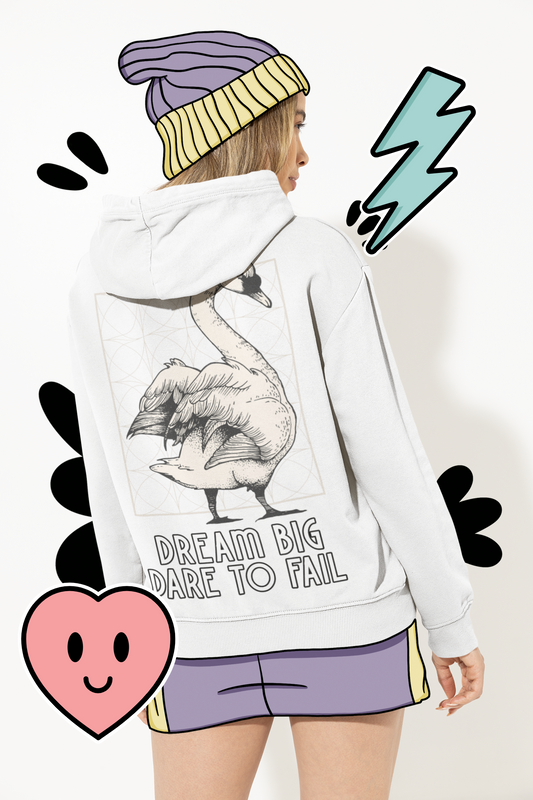 Dare To Dream Unisex Oversized Hoodie