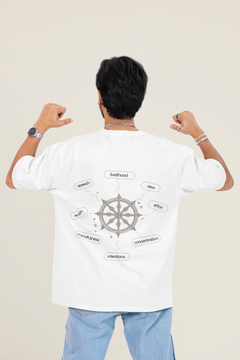 Dharma Chakra Oversized Tee