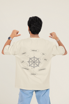 Dharma Chakra Oversized Tee