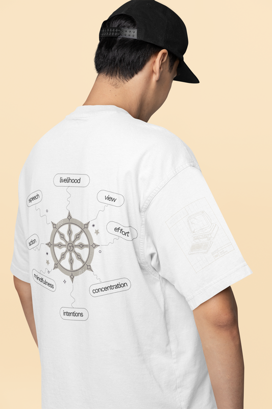 Dharma Chakra Oversized T-shirt