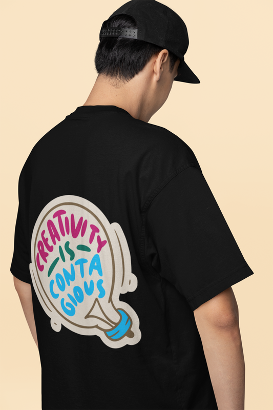 Creativity Is Contagious Oversized T-shirt