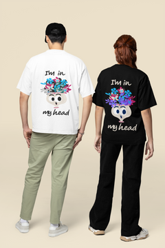 I Am in My Head Oversized Tee
