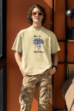 I Am in My Head Oversized Tee